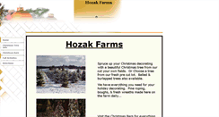 Desktop Screenshot of hozakfarms.com